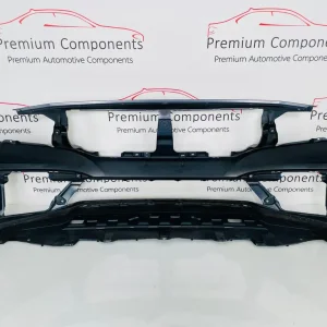Honda Civic Front Bumper Genuine Blue Saloon Coupe 2019-2020 - Image 5