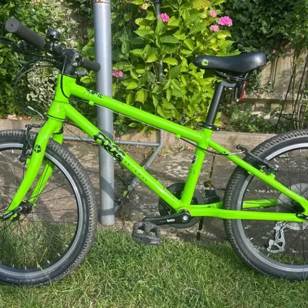 Green frog bike