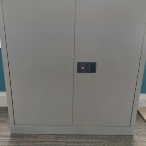Metal 2 Door Lockable Storage Cupboard - Image 3