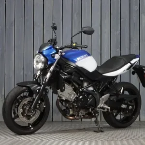 2018 Suzuki SV650 Blue and White - Image 2