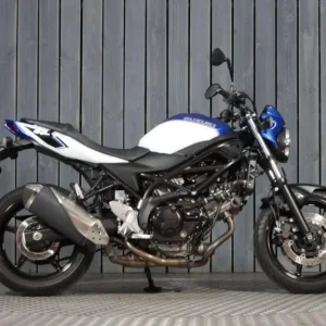2018 Suzuki SV650 Blue and White - Image 3