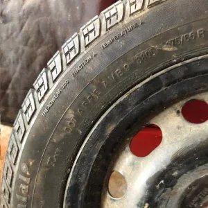 Corsa Astra Spare Wheel and Tyre - Image 3
