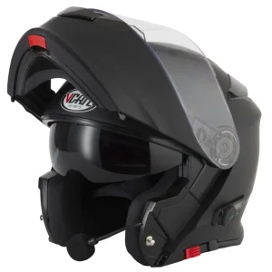 VCAN V271 Motorcycle Helmet with Blinc Bluetooth System - Image 2