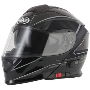 VCAN V271 Motorcycle Helmet with Blinc Bluetooth System - Image 6