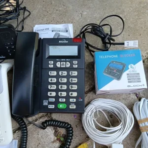 Assorted telephones & leads - Image 3