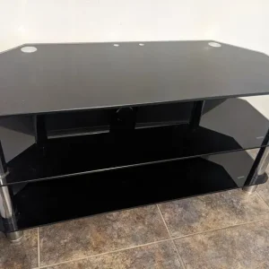 TV Stand- Black - Image 2