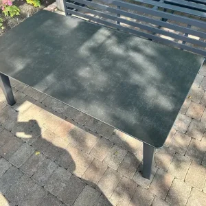 Aluminium Garden Coffee Table - Image 2