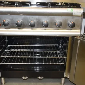 Lincat SLR9C/N Six Burner Gas Oven Range Silverlink - Image 8