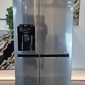 LG Inverter Linear Compressor GSL761PZXV Fridge Freezer 601L Shiny Steel - Image 2