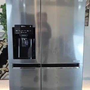 LG Inverter Linear Compressor GSL761PZXV Fridge Freezer 601L Shiny Steel - Image 3