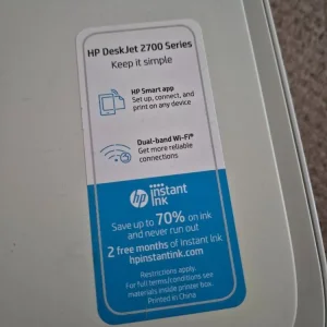 HP DeskJet 2700 All-in-One WiFi Printer - Image 5