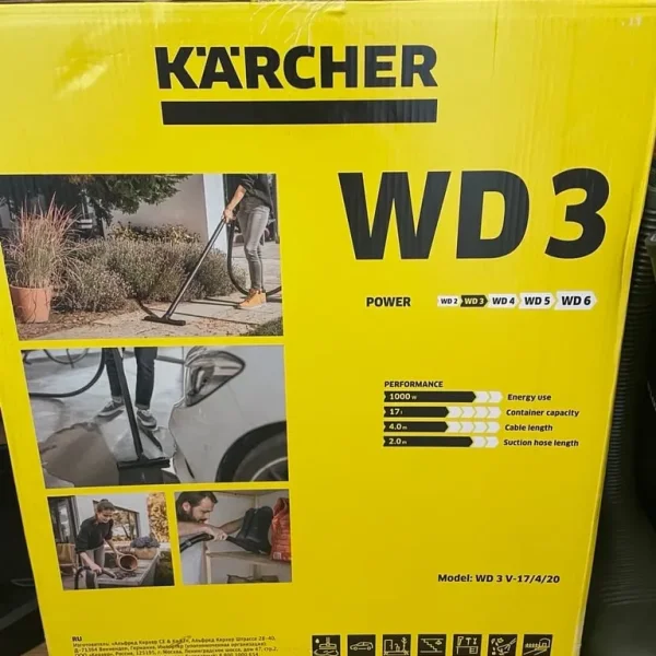 Kärcher Wet and Dry Vacuum WD 3