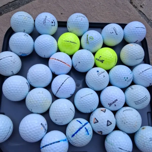 Golf balls (except Provs) + tees