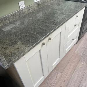Kitchen worktops sink and cupboards - Image 4