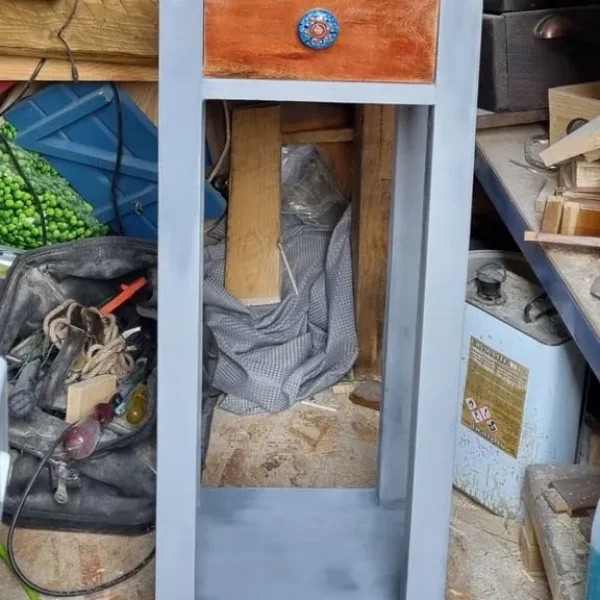 Tall end table