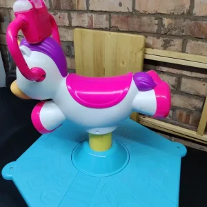 Fisher Price bounce and spin unicorn toy - Image 2