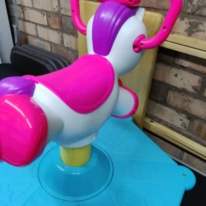 Fisher Price bounce and spin unicorn toy - Image 3