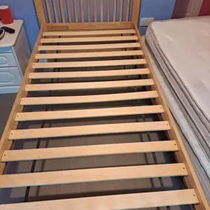 Childrens captains bed with trundle bed