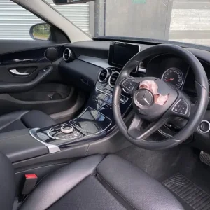 2017 Mercedes C-Class C200 2.0L Auto with 18" Alloy Wheels – Front Damage, Climate Control, Black Interior - Image 8