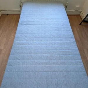 Black Single Bed with Brand New IKEA Mattress - Image 4