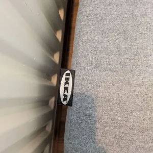 Black Single Bed with Brand New IKEA Mattress - Image 6
