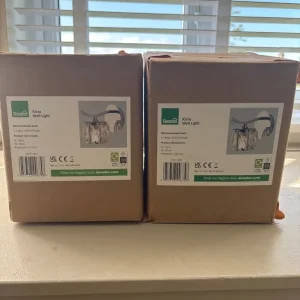 Wall lights brand new