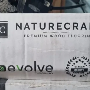 Unused Solid Wood Flooring – Natural Herringbone Pattern - Image 3