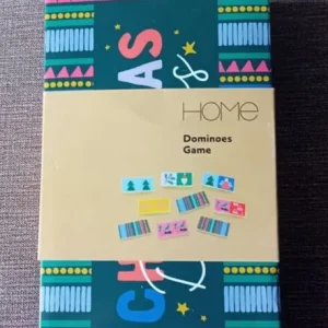 Christmas themed dominoes set