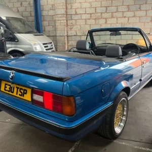 BMW E30 Convertible Neon Blue 1 of 150 - Image 8