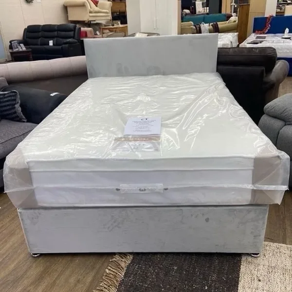 Small Double Bed With Mattress