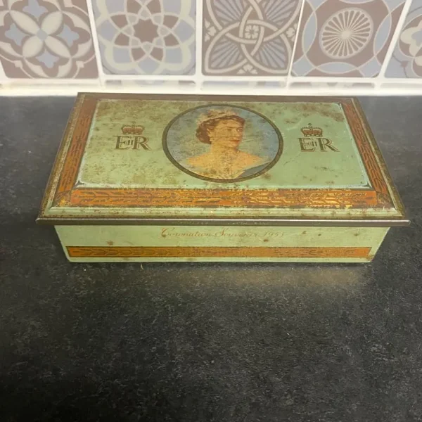 Elizabeth II Coronation Souvenir Tin 1953
