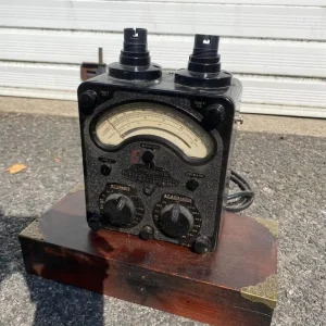 Vintage Universal Avometer with Lightbulb Mounts - Image 2
