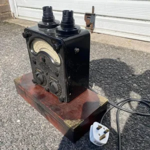 Vintage Universal Avometer with Lightbulb Mounts - Image 4