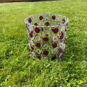 Pink and Purple Gem Lamp Shade (Ceiling Fitting)