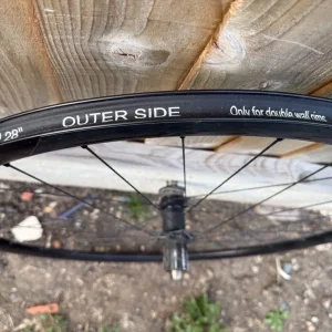 28” road/gravel bike wheels matching pair - Image 6