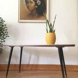 Vintage Mid Century Walnut Coffee Table