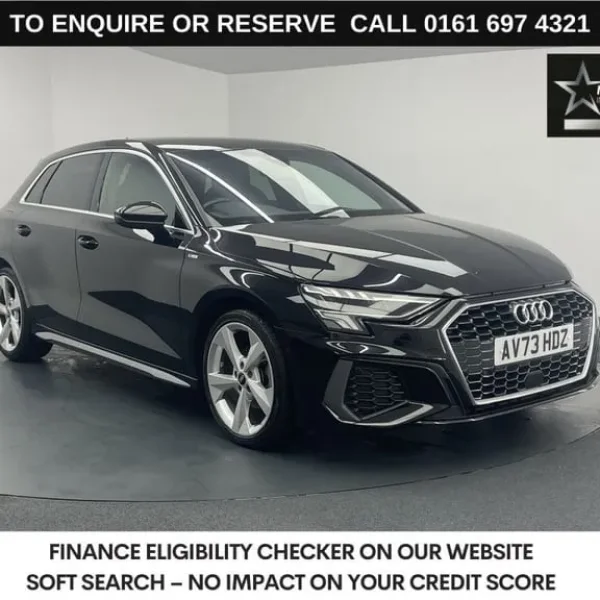 2023 Audi A3 S Line Sportback 2.0 TDI Diesel