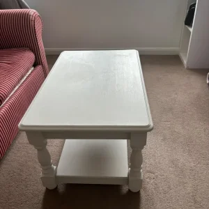 White coffee table