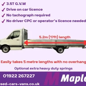2023 Nissan Interstar 2.3Dci Teckna 3.5t 17ft Dropside with Air Con - Image 4