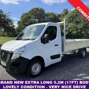2023 Nissan Interstar 2.3Dci Teckna 3.5t 17ft Dropside with Air Con