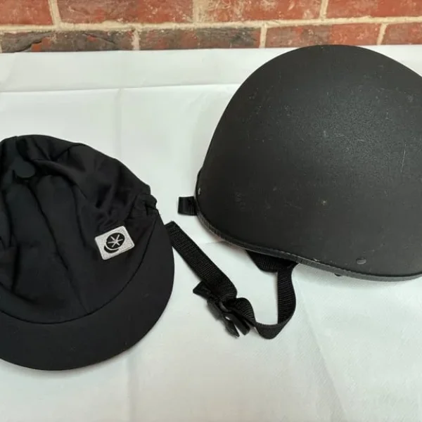 Riding hat and cover size 58 / 2 1/2 ‘Competitor’