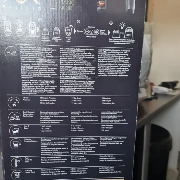 L'OR Barista coffee machine