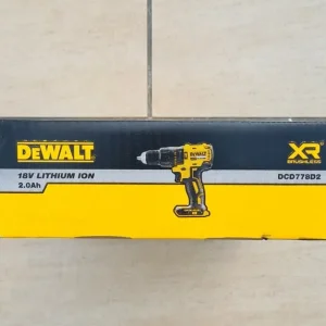 DEWALT DCD778D2-SFGB 18V Cordless Combi Drill - Image 2