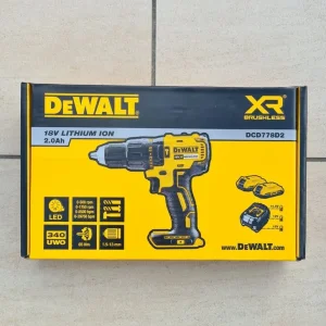 DEWALT DCD778D2-SFGB 18V Cordless Combi Drill