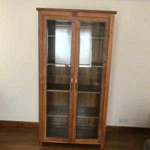 Oak Glazed Display Cabinet - Image 2