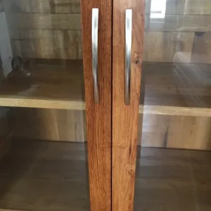 Oak Glazed Display Cabinet - Image 5