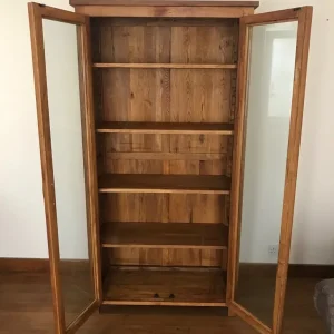 Oak Glazed Display Cabinet