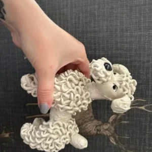 Poodle ornament
