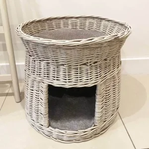 Cox & Cox Double Decker Cat Bed with Two Cushions - Image 4