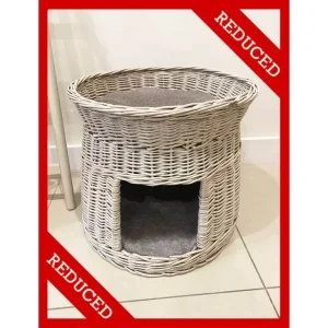 Cox & Cox Double Decker Cat Bed with Two Cushions